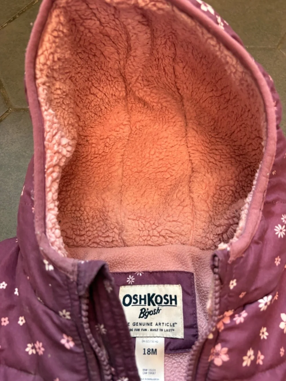 Used Oshkosh 18 Month Snow Suit
